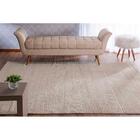 Tapete Para Sala Piza Bege 1,00x1,50m - Niazitex