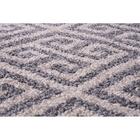 Tapete Para Sala Polo Marselha 42 Areia-grafite 1,00x1,50m -