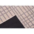 Tapete Para Sala Polo Paris 43 Areia-cinza 1,00x1,50m - J Ser