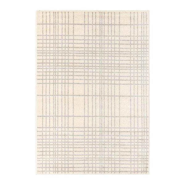 Tapete Para Sala Polo Paris 43 Areia-cinza 1,50x2,00m - J Ser