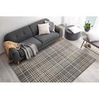 Tapete Para Sala Polo Paris 52 Grafite 2,00x2,50m - J Serrano