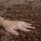 Tapete Para Sala Premium 140x100cm Bege Casen