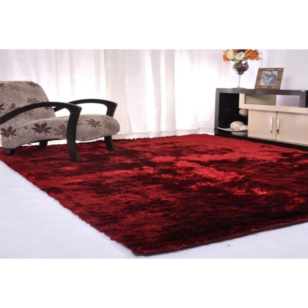 Tapete Para Sala Premium 140x100cm Vermelho Casen