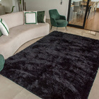 Tapete Para Sala Premium 300x200cm Preto Casen