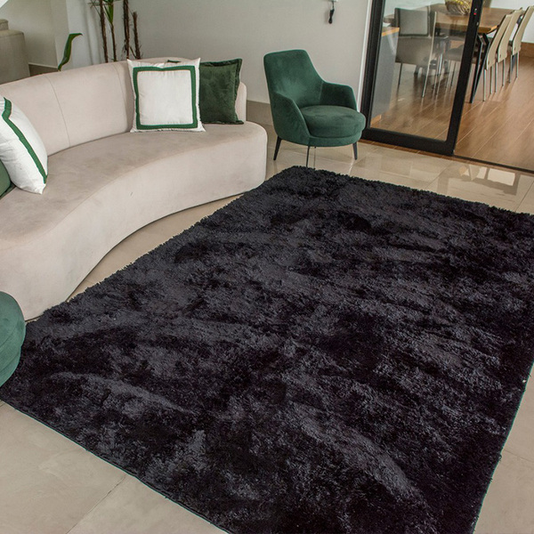 Tapete Para Sala Premium 300x200cm Preto Casen