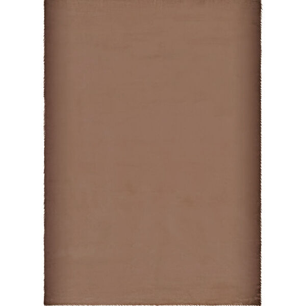 Tapete Para Sala-quarto Aconchego 03 67x180 Bege Felpudo 7908