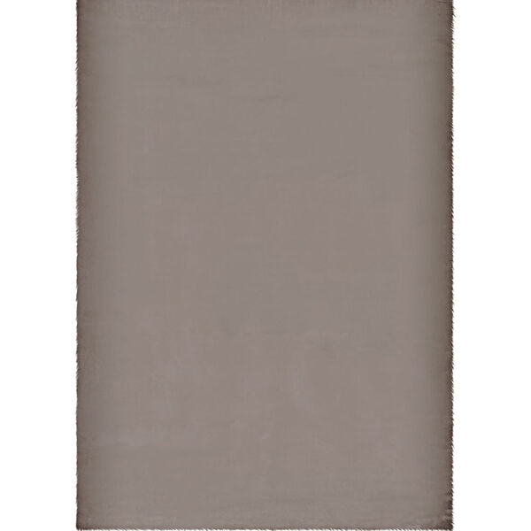 Tapete Para Sala-quarto Aconchego 05 67x180 Off White Felpudo