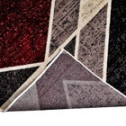 Tapete Para Sala-quarto Antuerpia 04 140x200 Vermelho Geométr