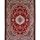 Tapete Para Sala-quarto Bruxelas 01 66x210 Vermelho Clássico