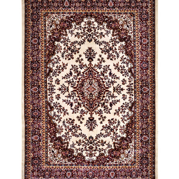 Tapete Para Sala-quarto Bruxelas 02 50x100 Vermelho Clássico