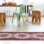 Tapete Para Sala-quarto Bruxelas 02 50x100 Vermelho Clássico