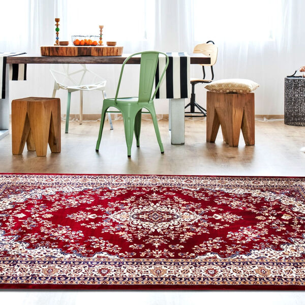 Tapete Para Sala-quarto Bruxelas 03 250x300 Vermelho Clássico