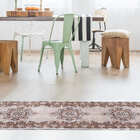 Tapete Para Sala-quarto Bruxelas 05 50x100 Bege Clássico 7908