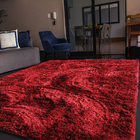 Tapete Para Sala/quarto Confort - Casu 200x140cm Vermelho