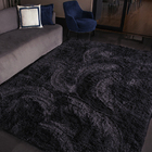 Tapete Para Sala/quarto Confort - Casu 240x200cm Preto