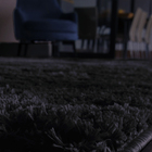 Tapete Para Sala/quarto Confort - Casu 300x200cm Preto