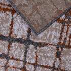 Tapete Para Sala Quarto Cozinha Veludo Estampa 1,5 X 2 Metros