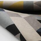 Tapete Para Sala Quarto Estilo Colorido Mosaico Azul 200x140