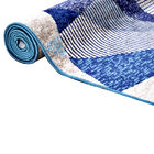 Tapete Para Sala-quarto Liege 04 250x300 Azul-bege Geométrico