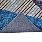 Tapete Para Sala-quarto Liege 04 250x300 Azul-bege Geométrico