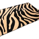 Tapete Para Sala Quarto Peludo Felpudo Fofinho Macio Cor Bege