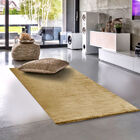 Tapete Para Sala-quarto Pluma 03 67x180 Bege Felpudo 79080060