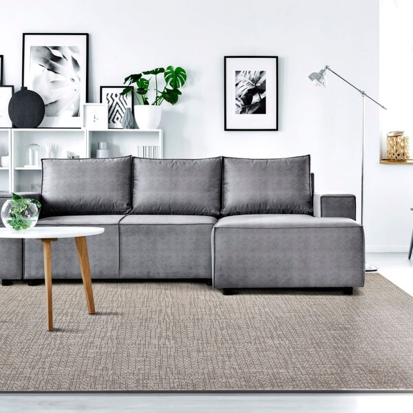 Tapete Para Sala-quarto Vitale 06 0 70x1 00mt Bege 5400539527