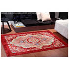 Tapete Para Sala Raschel Massy 150x200cm Austria Vermelho