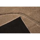 Tapete Para Sala Realce Falesia 03 Creme Cotton 1,00x1,50m -