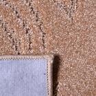 Tapete Para Sala Realce Jardim 72 Bege 2,00x3,00m - J Serrano