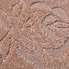 Tapete Para Sala Realce Jardim 72 Bege 2,00x3,00m - J Serrano