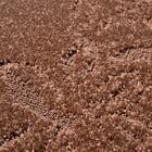 Tapete Para Sala Realce Jardim 79 Caramelo 1,00x1,50m - J Ser