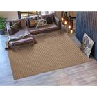 Tapete Para Sala Realce Listras 03 Creme Cotton 2,00x3,00m -