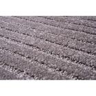 Tapete Para Sala Realce Listras 51 Cinza 1,00x1,50m - J Serra