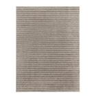 Tapete Para Sala Realce Listras 51 Cinza 3,00x4,00m - J Serra