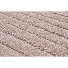 Tapete Para Sala Realce Listras 60 Areia 2,00x3,00m - J Serra