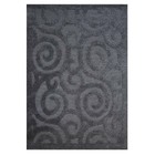 Tapete Para Sala Realce Snail 50 Preto 1,50x2,00m