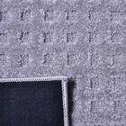 Tapete Para Sala Realce Spot 51 Cinza 2,50x3,00m - J Serrano