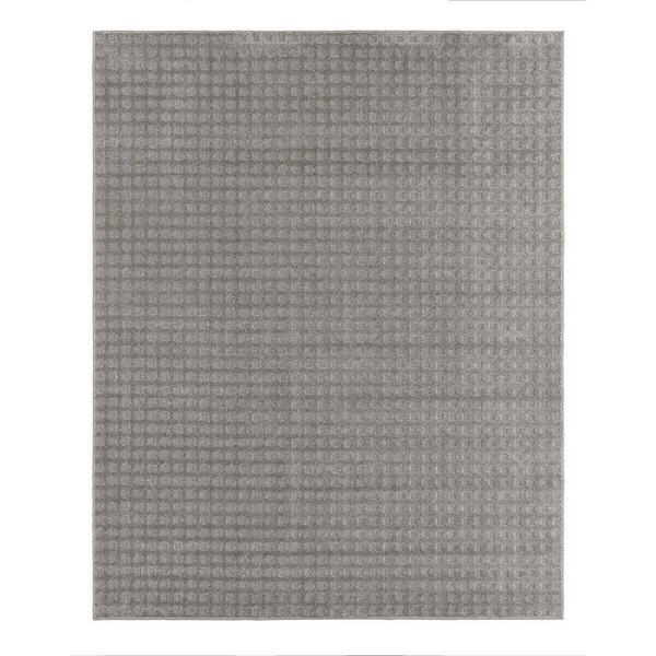 Tapete Para Sala Realce Spot 51 Cinza 3,00x4,00m - J Serrano