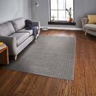 Tapete Para Sala Realce Spot 51 Cinza 3,00x4,00m - J Serrano