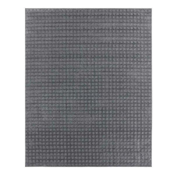 Tapete Para Sala Realce Spot 52 Grafite 1,50x2,00m - J Serrano