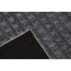 Tapete Para Sala Realce Spot 52 Grafite 1,50x2,00m - J Serrano