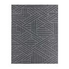 Tapete Para Sala Realce Trama 52 Grafite 1,50x2,00m - J Serra