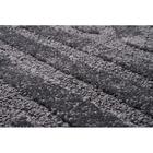 Tapete Para Sala Realce Trama 52 Grafite 2,00x3,00m - J Serra