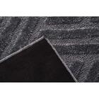 Tapete Para Sala Realce Trama 52 Grafite 2,00x3,00m - J Serra