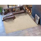 Tapete Para Sala Realce Trama 60 Areia 2,00x2,50m - J Serrano