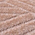 Tapete Para Sala Realce Trama 72 Bege 1,00x1,50m - J Serrano