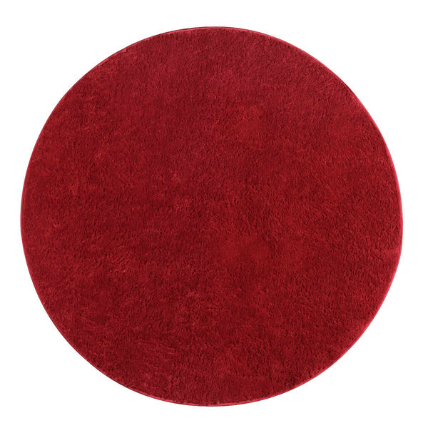 Tapete Para Sala Redondo 1,00 Classic Rubi Oasis