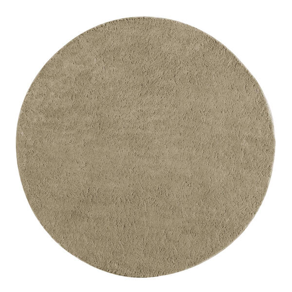 Tapete Para Sala Redondo 1,50 Classic Trigo Oasis