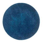 Tapete Para Sala Redondo 2,00 Classic Azul Jeans Oasis